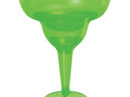 Green Margarita Glasses 8oz, 20pcs For Sale