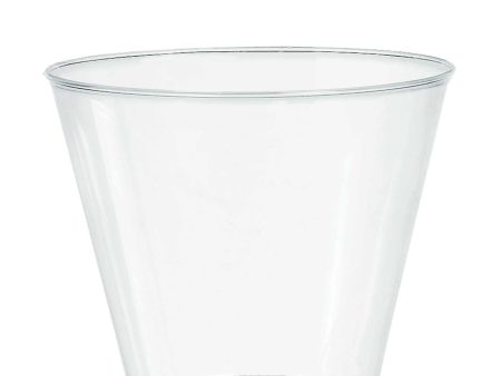 Clear Plastic Tumblers 9oz, 20pcs Fashion