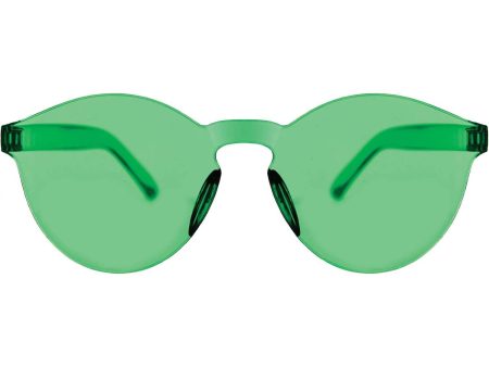 Frameless Green Coloured Glasses For Sale