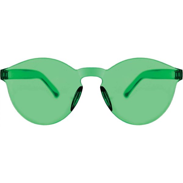 Frameless Green Coloured Glasses For Sale