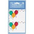 Balloon Party Name Tag For Cheap