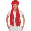 Wig Dread Cap Red Hot on Sale