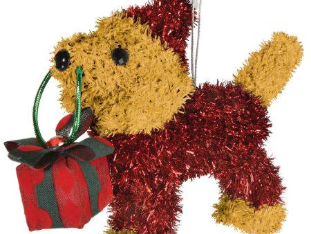 3d Dog Tinsel Small Cheap