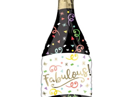 Bubbly Fabulous Confetti Supershape Foil Balloon For Cheap