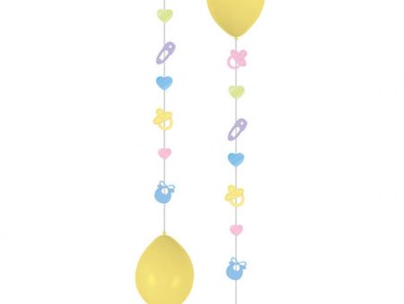 Balloon Tails  Baby  for 11in Balloons 3pcs For Sale