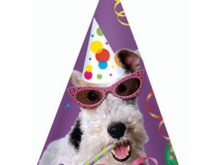 Bow Wow Birthday Hats 8pcs For Sale