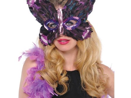 Adult Distinctive Butterfly Feather Mask Sale