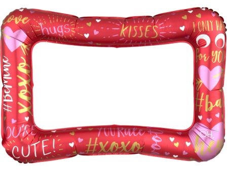 Valentine s Day Selfie Frame 58x40cm For Discount