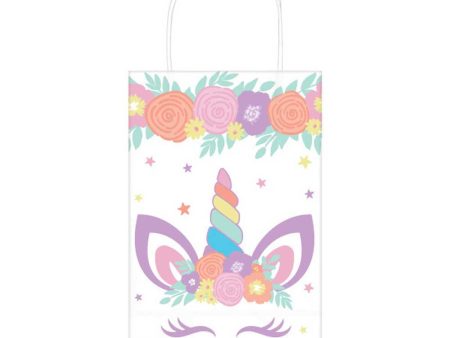 Unicorn Party Printed Paper Kraft Bags 8pcs Fashion