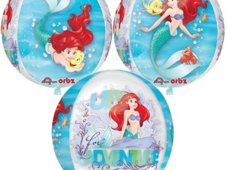 Ariel Dream Big Orbz Balloon 38x40cm Discount