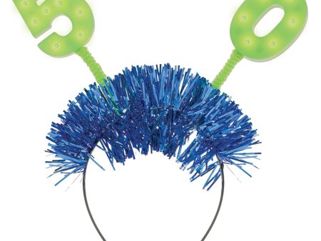 50th Light Up Foil & Plastic Headbopper Online