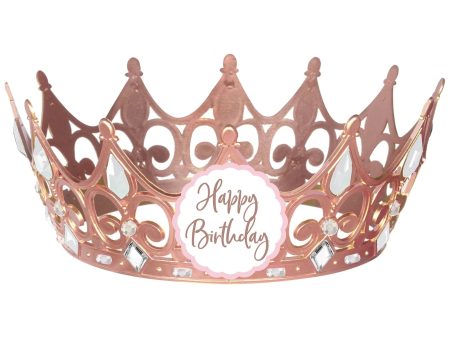 Blush Birthday Crown For Sale